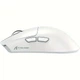 ATTACK SHARK X11 63g Біла ігрова миша (PAW3311, 22000 DPI, Bluetooth/2.4G/USB-C, RGB док-станція) - зображення 3
