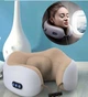 Массажная подушка для шеи Smart Pillow Massager с подогревом Бежевая - изображение 2