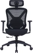 Кресло компьютерное офисное эргономичное OfficePro Atlas Black (OC630-B-B-B) - изображение 2