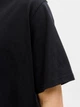 Футболка хлопковая длинная мужская Jack & Jones 12278787 S Black с принтом (5715724957909) - изображение 5