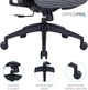 Кресло компьютерное офисное эргономичное OfficePro Atlas Black/Dark Gray (OC630-B-DG-DG) - изображение 15
