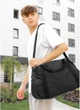 Чоловіча спортивна тканинна сумка SAMBAG Чорна (4840452026) - зображення 3
