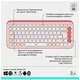 Комплект Logitech POP Icon Combo Bluetooth UA Rose (920-013142) - изображение 3