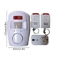 Автономная сигнализация Sensor Alarm YL-105 с датчиком движения, сирена 105 дБ, 2 пульта, для дома, дачи, гаража - изображение 2
