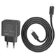 Мережевий Зарядний Пристрій Hoco CS13A 1Type-C/20W/PD + (Type-C - Lightning) (Чорний) - зображення 3