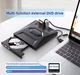 Внешний USB 3.0 DVD RW CD Тонкий оптический привод Lefon 7-1 Записывающий плеер Устройство для записи Считыватель карт памяти Проигрыватель Картридер - изображение 6