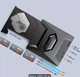 Внешний USB 3.0 DVD RW CD Тонкий оптический привод Lefon 7-1 Записывающий плеер Устройство для записи Считыватель карт памяти Проигрыватель Картридер - изображение 8