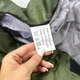 Спальный мешок туристический с капюшоном 200х70 см, водоотталкивающий теплый спальник-одеяло с молнией, наполнитель холлофайбер, для туризма, кемпинга, походов, рыбалки Зеленый, DNA-059-Green - изображение 7