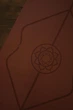 Премиальный коврик для йоги каучуковий Lita Comfort PU+coconut Marking Burgundy Yoga mat бордовый 183х68х0,5 см - изображение 4
