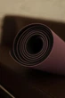 Премиальный коврик для йоги каучуковий Lita Comfort PU+coconut Marking Violet Yoga mat фиолетовый 183х68х0,5 см - изображение 7
