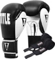Боксерские перчатки TITLE Boxing Dynamic Strike Black/White 14 oz (бинты 4м. в комплекте) (XDBG 14 BK/WH) - изображение 1