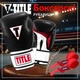 Боксерские перчатки TITLE Classic Leather 2.0 Black/White/Red M 12 oz (бинты 4м. в комплекте) (CSBGL2 M BK/WH/RD) - изображение 2