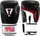 Боксерские перчатки TITLE Classic Leather 2.0 Black/White/Red M 12 oz (бинты 4м. в комплекте) (CSBGL2 M BK/WH/RD) - изображение 5