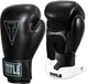 Боксерские перчатки TITLE Boxing Vegan Gloves Black 8 oz (капа в комплекте) (VGFBG 8 oz BK/BK) - изображение 1
