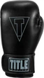 Боксерские перчатки TITLE Boxing Vegan Gloves Black 8 oz (капа в комплекте) (VGFBG 8 oz BK/BK) - изображение 6