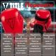 Боксерские перчатки TITLE Boxing Vegan Gloves Red/Black 8 oz (капа в комплекте) (VGFBG 8 oz RD/BK) - изображение 3