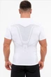 Футболка компрессионная мужская Heart XL Loku белый - изображение 4