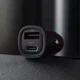 Автомобільний зарядний пристрій Proove Flash 48W Type-C USB Black (6901119523586) - зображення 5
