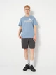Футболка хлопковая длинная мужская Puma Essentials Graphics 68470834 XL Cool Blue (4069157677271) - изображение 3