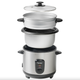 Рисоварка Bestron ASIA Lounge ARC из нержавеющей стали с пароваркой на 4–6 человек, кастрюля 1 л, паровая чаша - изображение 1