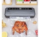 Вакуумный упаковщик универсальный Food Vaccum Sealer 65 kPa 6 режимов - изображение 6