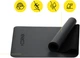 Коврик спортивный Cornix PU 183 x 68 x 0.4 см для йоги и фитнеса Black (XR-0317) - изображение 4