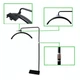 Безтіньова LED лампа CH HD-M8X 50W 80x20 у формі півмісяця 3000K-6000K Black - изображение 10