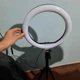Лампа Кільцева Fill Light LED CH HX-260 26 см 3500-6500К на USB виході - изображение 4
