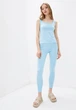Жіночий костюм майка + легінси Подіум Fray 27926-LIGHT/BLUE XS Блакитний - зображення 1