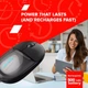 Миша Canyon OnClick 24 Dual-mode Silent Bluetooth/Wireless Transparent/Black (CNS-CMSW24B) - зображення 12
