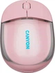 Миша Canyon OnClick 24 Dual-mode Silent Bluetooth/Wireless Transparent/Pink (CNS-CMSW24P) - зображення 2