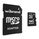 Карта памяти Wibrand MicroSDHC 32GB UHS-1 Class 10 & SD Adapter (WICDHU1/32GB-A) - изображение 3