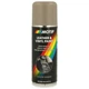 Краска аэрозольная для кожи Motip Leather Paint матовая бежево-серая 200 мл - изображение 1