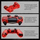 Силіконовий чехол для геймпаду Sony PlayStation DualShock 4 Camo red - изображение 7