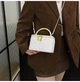 Женская сумка-косметичка 1032 Vanity Bag кросс-боди белая молочная - изображение 5