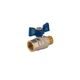 Кран шаровой Koer 1/2" ГШМ [KR.218.B] синий [KR2722] - изображение 3
