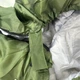 Спальный мешок с капюшоном 200х70 см, туристический водоотталкивающий теплый спальник-одеяло с молнией в чехле, наполнитель холлофайбер, для туризма, походов, рыбалки, охоты, кемпинга Зеленый, AND-950-Green - изображение 8