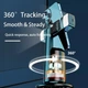 Стабилизатор для смартфона Q2AI (вращения 360°, автоотслеживание, Bluetooth, поддержка жестов) - Черный - изображение 7