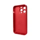 Чохол для смартфона AG Glass Matt Frame Color Logo for Apple iPhone 13 Pro Coke Red (AGMattFrameiP13PRed) - изображение 2