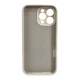 Чохол для смартфона Silicone Full Case AA Camera Protect for Apple iPhone 16 Pro Max 9,Antique White (FullAAi16PM-9) - изображение 3
