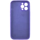 Чохол для смартфона Silicone Full Case AA Camera Protect for Apple iPhone 12 Pro 22,Dark Purple (FullAAi12P-22) - изображение 2