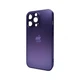 Чохол для смартфона AG Glass Matt Frame Color Logo for Apple iPhone 13 Pro Deep Purple (AGMattFrameiP13PPurple) - изображение 1