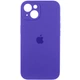Чохол Premium для смартфона Silicone Full Case AA Camera Protect for Apple iPhone 14 22,Dark Purple (FullAAi14-22) - изображение 1