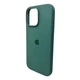 Чохол для смартфона Silicone Full Case AA Open Cam for Apple iPhone 16 Pro Max 46,Pine Green (FullOpeAAi16PM-46) - изображение 4