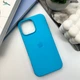 Чохол Premium для смартфона Silicone Full Case AA Open Cam for Apple iPhone 16 Pro Max 38,Surf Blue (FullOpeAAi16PM-38) - изображение 6