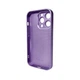Чохол для смартфона AG Glass Matt Frame Color Logo for Apple iPhone 14 Pro Light Purple (AGMattFrameiP14PLPurple) - зображення 2