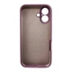 Чохол для смартфона Silicone Full Case AA Camera Protect for Apple iPhone 16 60,Taro Purple (FullAAi16-60) - изображение 3