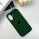 Чохол для смартфона Silicone Full Case AA Open Cam for Apple iPhone 16 40,Atrovirens (FullOpeAAi16-40) - изображение 6