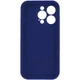 Чохол для смартфона Silicone Full Case AA Camera Protect for Apple iPhone 15 Pro Max 39,Navy Blue (FullAAi15PM-39) - изображение 2