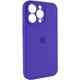 Чохол Premium для смартфона Silicone Full Case AA Camera Protect for Apple iPhone 15 Pro Max 22,Dark Purple (FullAAi15PM-22) - изображение 2